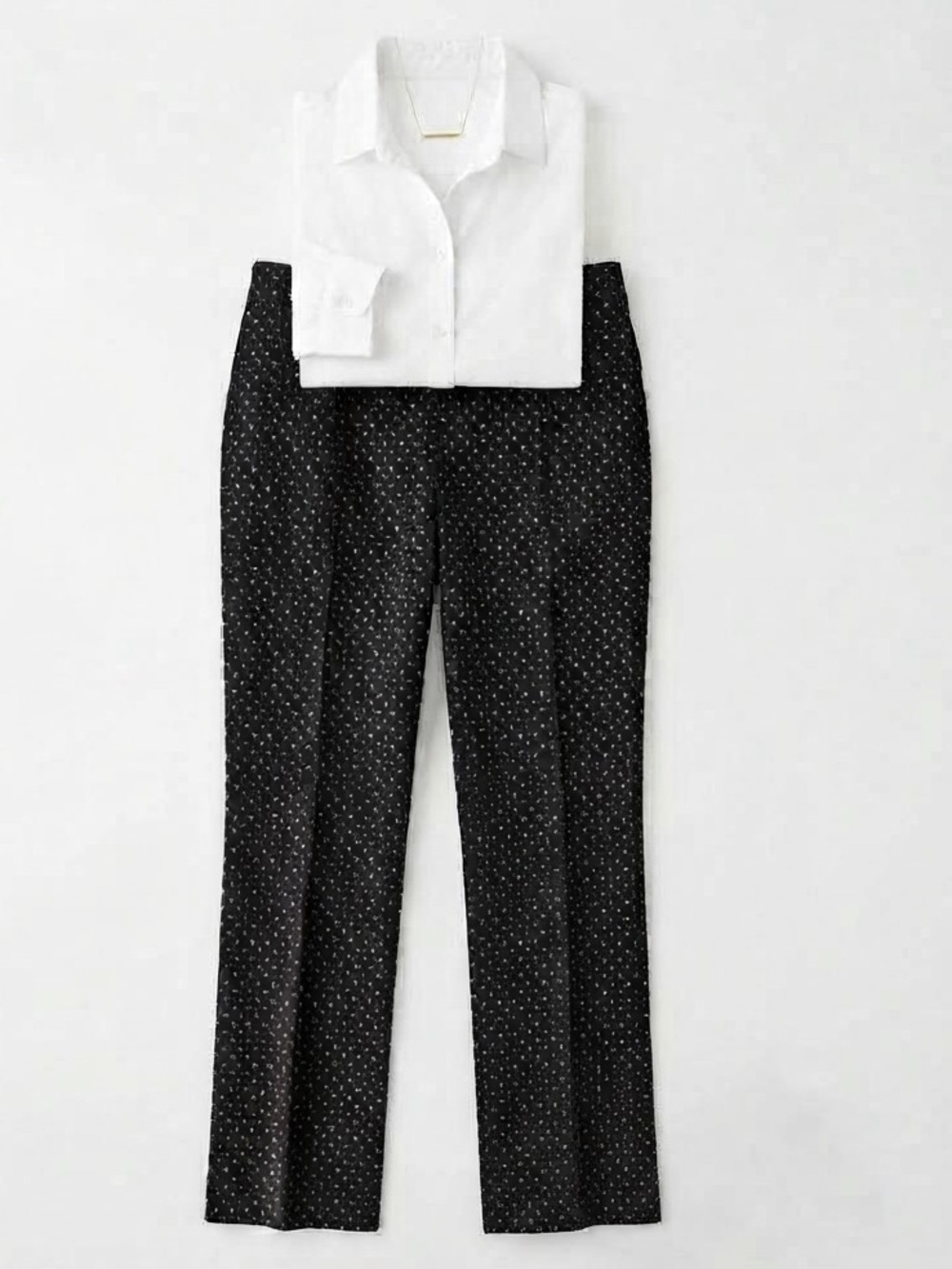 J. Jill Black Ponte Slim  Pant Leggings